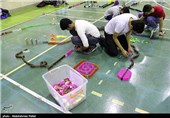 مسابقات دومینو دانش آموزی به مناسبت روز دانش آموز - همدان