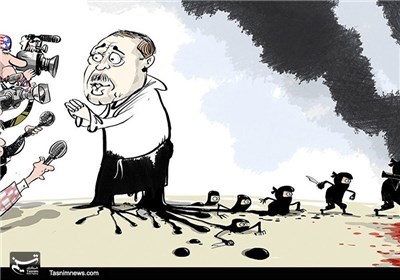 کاریکاتور/ خانواده اردوغان،حامیان داعش