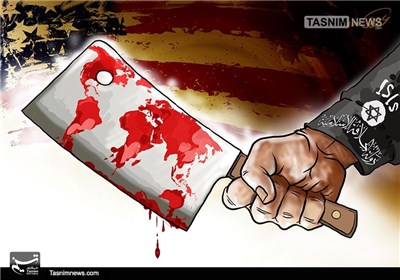 کاریکاتور/ داعش تهدید جهانی