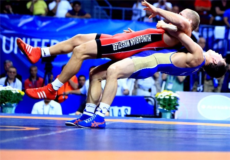 قاسم رضایی در رده دوم وزن 98 کیلوگرم قرار گرفت