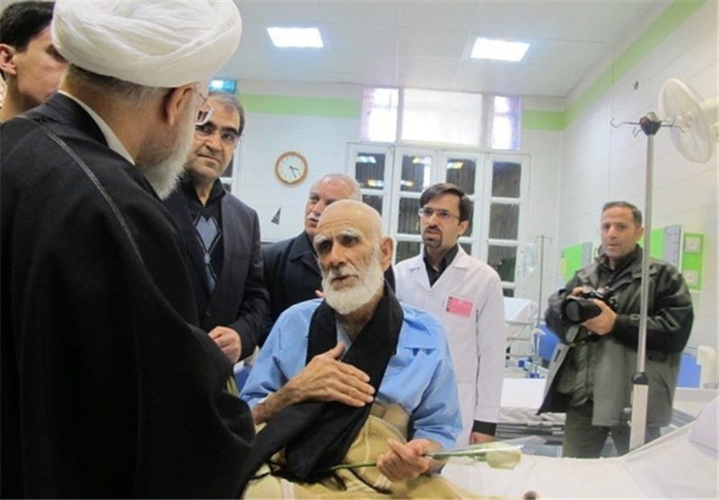رئیس جمهور در بیمارستان امام رضا(ع) مشهد