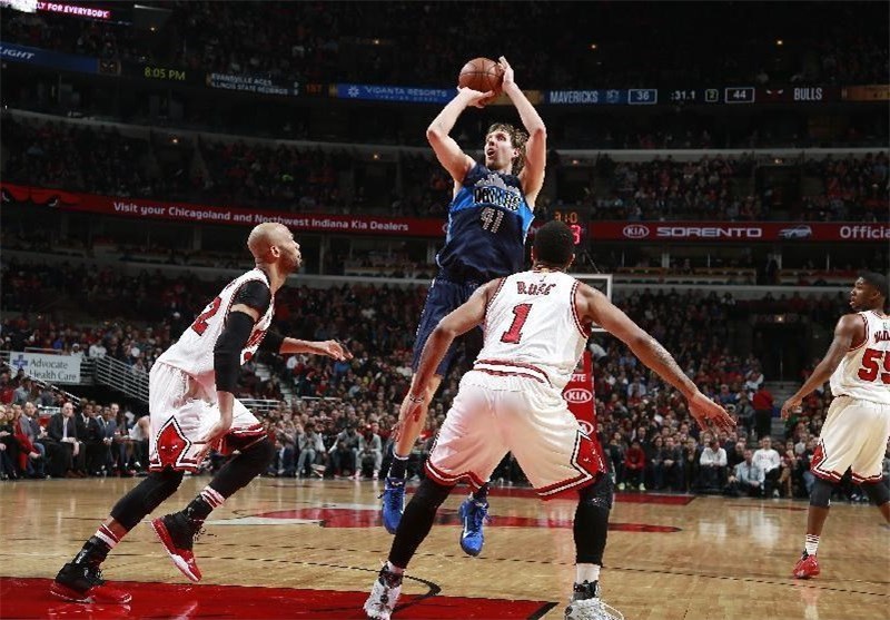 پیروزی تاندر با درخشش وستبروک/  1303 بازی نوویتسکی برای دالاس