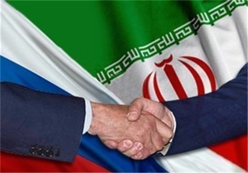 پرچم ایران و روسیه