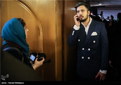 مهرداد صدیقیان در ششمین روز سی و چهارمین جشنواره فیلم فجر - برج میلاد