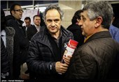 پرویز شهبازی کارگردان فیلم سینمایی مالاریا در هفتمین روز سی و چهارمین جشنواره فیلم فجر - برج میلاد