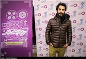 ساعد سهیلی بازیگر فیلم سینمایی مالاریا در هفتمین روز سی و چهارمین جشنواره فیلم فجر - برج میلاد