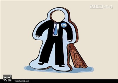 کاریکاتور/ نقش مترسک وار سازمان ملل متحد!