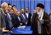 حضور مقام معظم رهبری پای صندوق رأی