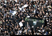 مراسم تشییع آیت الله واعظ طبسی در مشهد