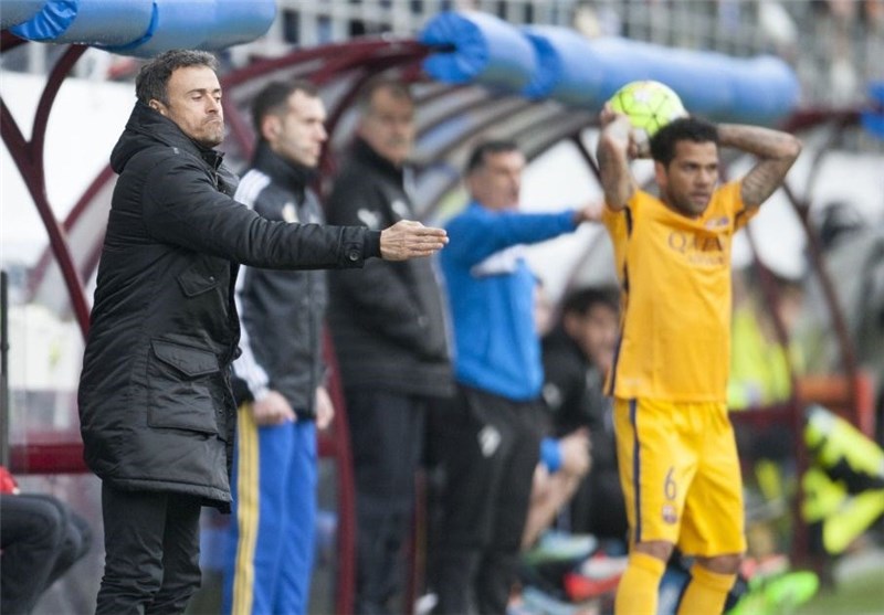 انریکه: مقابل ایبار عالی کار کردیم و با اختلاف تیم برتر میدان بودیم