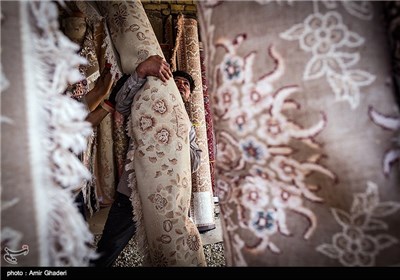 کارگاه قالیشویی در اراک