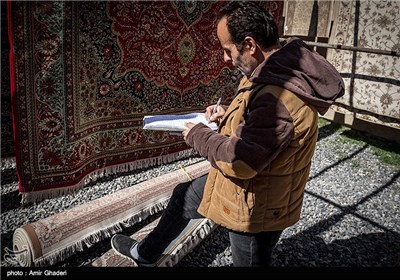 کارگاه قالیشویی در اراک