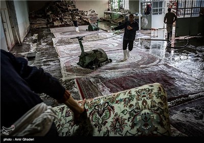 کارگاه قالیشویی در اراک