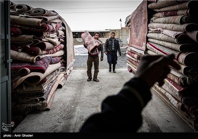 کارگاه قالیشویی در اراک