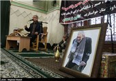 مراسم ترحیم  آزاده جانباز حسن حسین زاده
