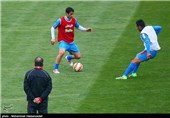 اولین تمرین تیم ملی فوتبال در سال 95