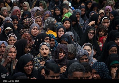 تشییع پیکر امید طاهری کندر شهید نیروی انتظامی - بندرعباس