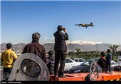 فرود هواپیمای صاعقه 1 در فرودگاه مهرآباد