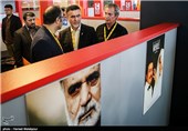 بازدید حجت‌الله ایوبی رئیس سازمان سینمایی از بازار فیلم سی و چهارمین جشنواره جهانی فیلم فجر