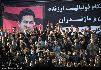 مراسم تشییع پیکر مهرداد اولادی -مازندران