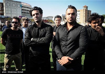 مراسم تشییع پیکر مهرداد اولادی -مازندران