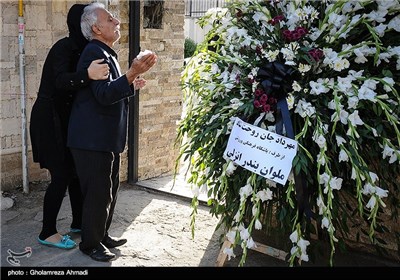 مراسم تشییع پیکر مهرداد اولادی -مازندران