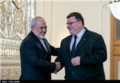 دیدار ظریف با وزیر امور خارجه لیتوانی