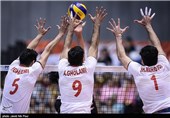 دیدار تیم های والیبال ژاپن و ایران