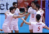 دیدار تیم های والیبال ژاپن و ایران
