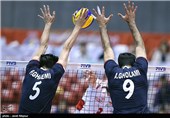 دیدار تیم های والیبال ایران و لهستان