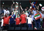 دیدار تیم های والیبال ایران و لهستان