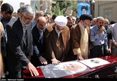 تشییع پیکر مرحوم حمید سبزواری