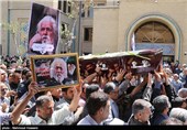 تشییع پیکر مرحوم حمید سبزواری