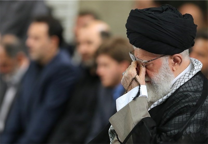 رهبر انقلاب عزاداری سوگواری امام خامنه‌ای