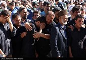تشییع پیکر چهار شهید مدافع حرم در قم