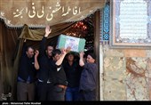 تشییع پیکر چهار شهید مدافع حرم در قم