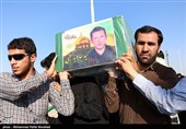 تشییع پیکر چهار شهید مدافع حرم در قم