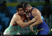کسب مدال برنز قاسم رضایی در مسابقات کشتی فرنگی - المپیک ریو 2016