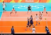 دیدار تیم‌های والیبال ایران و ایتالیا‌ - المیپک ریو 2016