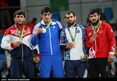 کسب مدال طلای حسن یزدانی در مسابقات کشتی آزاد - المپیک ریو 2016