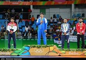 کسب مدال طلای حسن یزدانی در مسابقات کشتی آزاد - المپیک ریو 2016