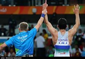 کسب مدال طلای حسن یزدانی در مسابقات کشتی آزاد - المپیک ریو 2016