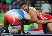 کسب مدال نقره کمیل قاسمی در مسابقات کشتی آزاد - المپیک ریو 2016