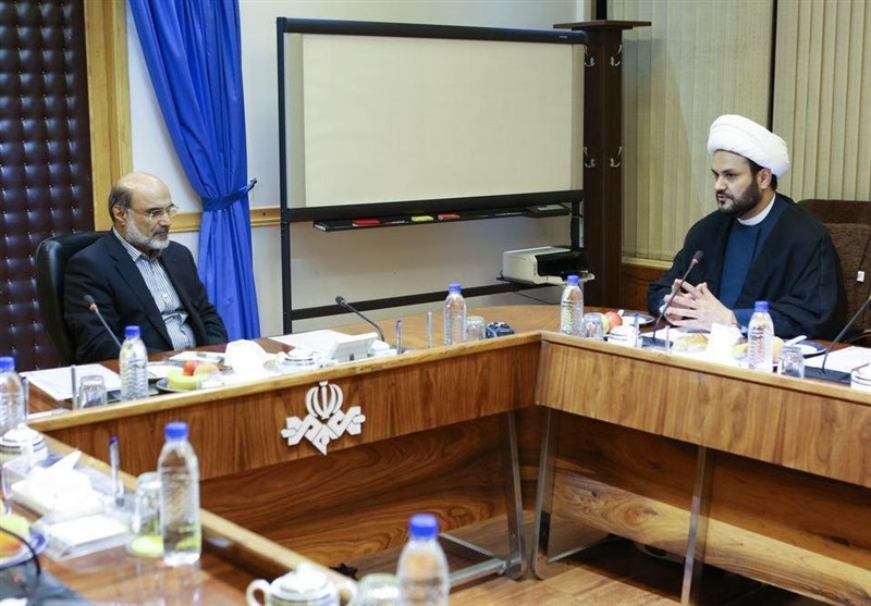 دیدار دبیر کل مقاومت اسلامی نُجَباء با رئیس رسانه ملی