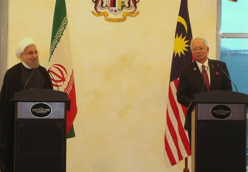 روحانی و نخست وزیر مالزی
