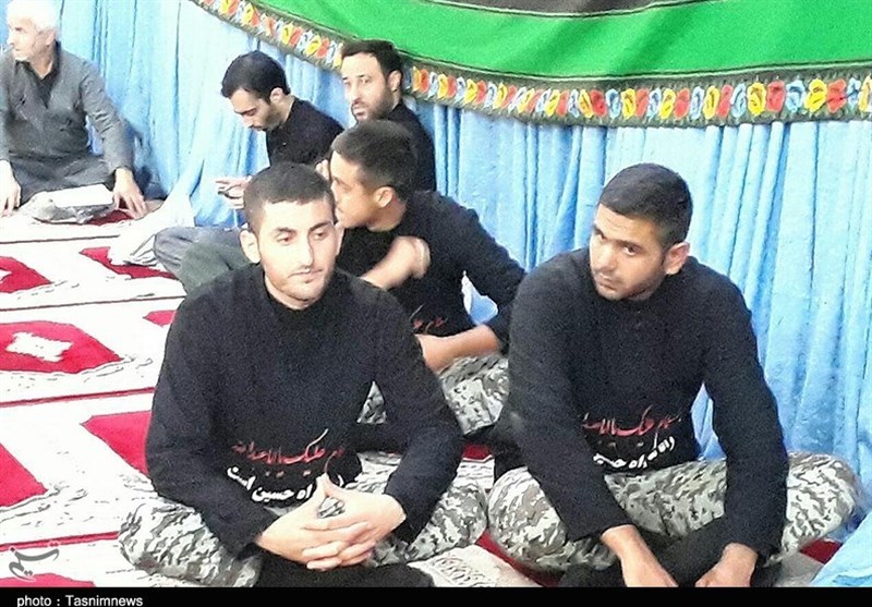 عزداری نیروهای مسلح در رشت