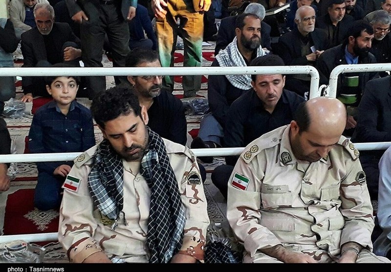 عزداری نیروهای مسلح در رشت