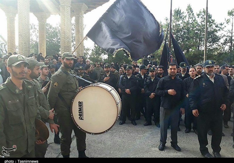 عزداری نیروهای مسلح در رشت