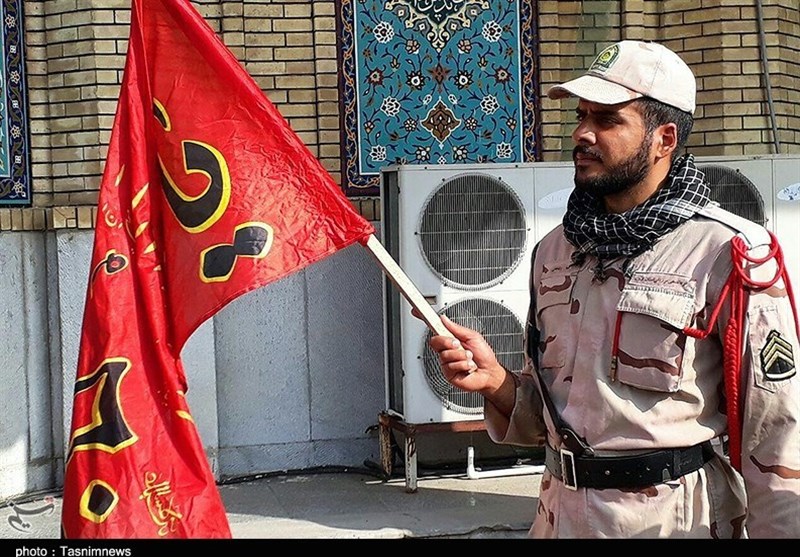 عزداری نیروهای مسلح در رشت