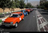 رالی ‌تور شهری خودروهای تاریخی در تهران